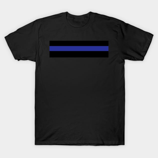 Thin Blue Line T-Shirt by Gunnsphotoart